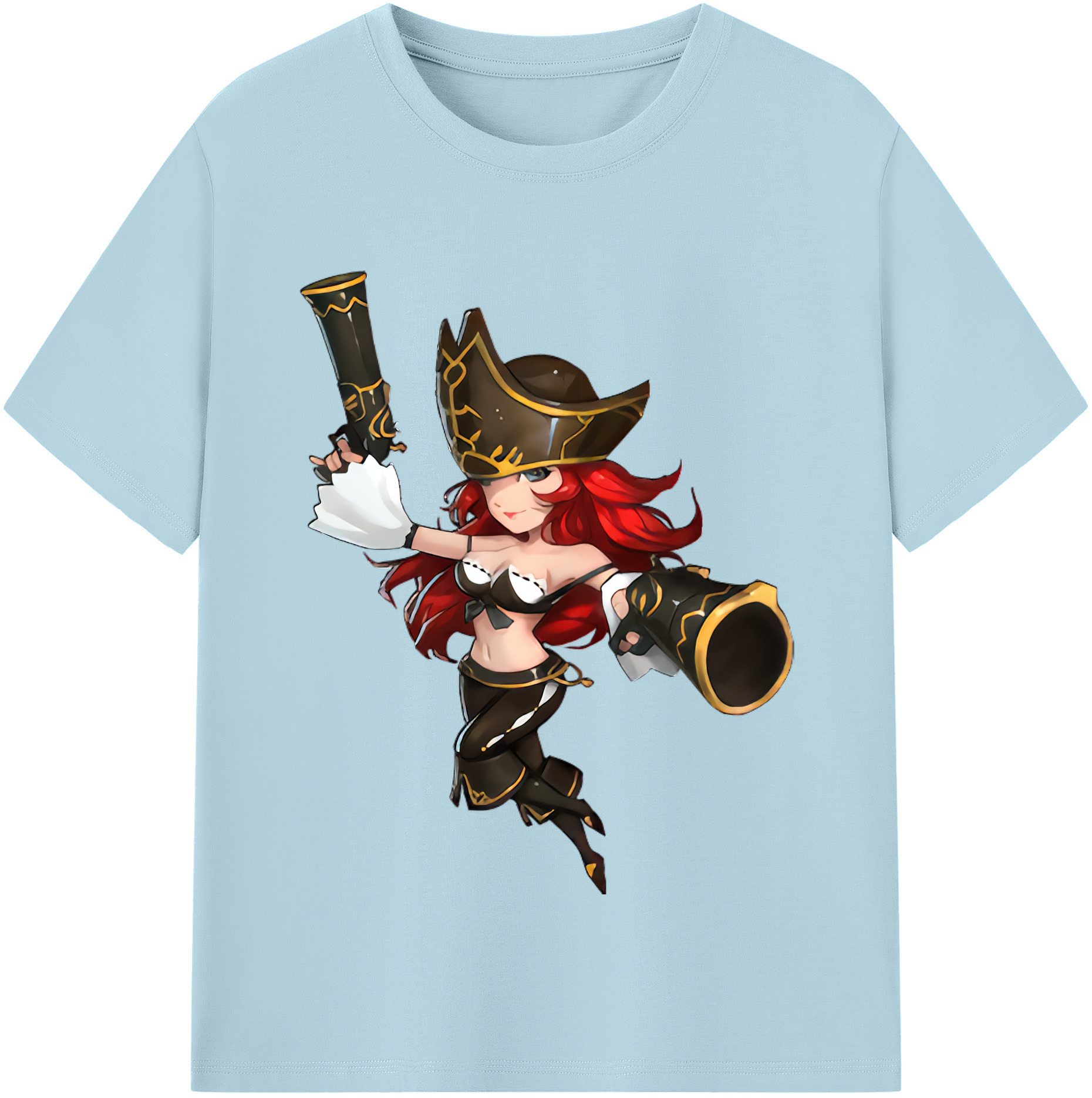 リーグ・オブ・レジェンド League of Legends LOL 綿100％半袖Tシャツ（フロントプリント）